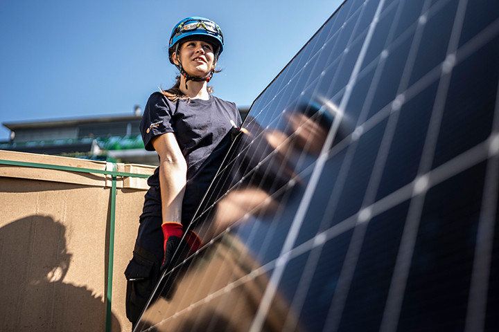 Berufsfeld Gebäudehülle Solarinstallateur/in